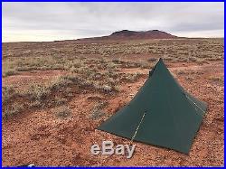 Locus Gear Khufu Sil Alpine Green Pyramid Shelter, DTPE Included