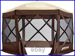MASTERCANOPY Escape Shelter Screen House Outdoor Camping Tent for 6 Sides Canopy