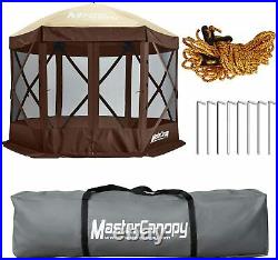 MASTERCANOPY Escape Shelter Screen House Outdoor Camping Tent for 6 Sides Canopy