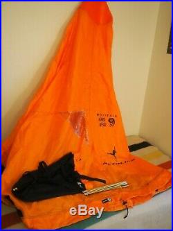 METOLIUS Bomb Shelter Mountain Hardwear Portaledge Single Fly Orange Black EUC