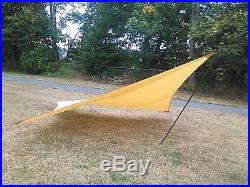 MOSS 19' PARAWING Rare Wing TARP SHELTER from CAMDEN ME USA Tent Legend pre- MSR