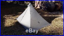 MOUNTAIN LAUREL DESIGNS (MLD) Gray Duomid 2-person Tent Pyramid Tarp Shelter