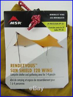 MSR Rendezvous Sun Shield 120 Wing Rain Tarp