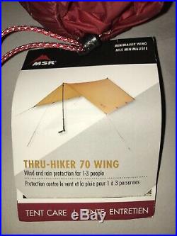 MSR Thru-Hiker 70 Wing (Wind And Rain Protection For 1- 3 People)