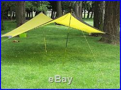 MSR Zing Shelter 6.5Lbs WING STYLE 6-12Person CANOPY Backpack Rafting TENT moss