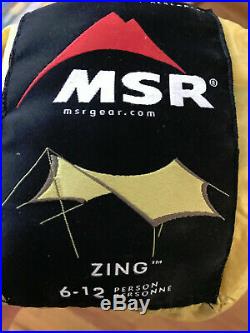 MSR Zing Ultralight Wing Shelter, Tarp for Large Groups