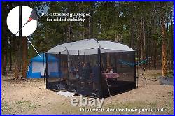 Magnetic Screen House 10 Person Shelter for Camping Travel Picnics Tailgating