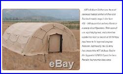 Military HDT AIRBEAM Shelter Tent Model 2021 Tent USGI Olive Green COMPLETE