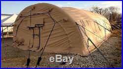 Military HDT AIRBEAM Shelter Tent Model 2021 Tent USGI Olive Green COMPLETE