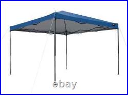 Monoprice 10x10ft Pop Up Canopy Navy Blue, 500D Polyester Canopy Cover, UPF50+