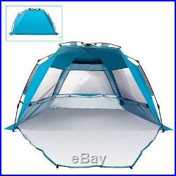 Mounchain Beach Tent Outdoors Easy Setup Portable Sun Shelter Quick Pop Up Caban