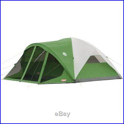 NEW! COLEMAN Camping Evanston 8 Person Family Screened Waterproof Tent 15' x 12
