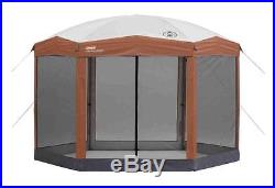 NEW Coleman Easy Set Up Outdoor BBQ Shelter Backyard Park Screened Canopy 12X10