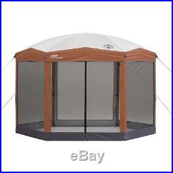 NEW Coleman Steel-framed Screened Instant Canopy Shelter 12' x 10' Camping Yard