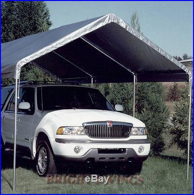 NEW KING CANOPY REPLACEMENT COVER TOP SILVER 10' X 20' FREE SHIPPING