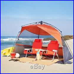 NEW Lightspeed Outdoors Pop Up Sport Shelter Beach Tent Blue FREE SHIPPING