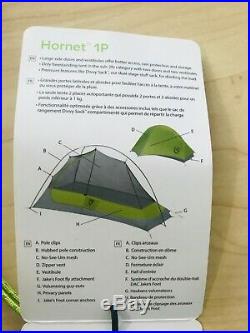 NEW Nemo Hornet Ultralight Backpacking Tent 1P