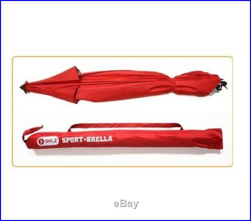 NEW Umbrella Portable Sun and Weather Shelter Outdoor Canopy Sport-Brella Red
