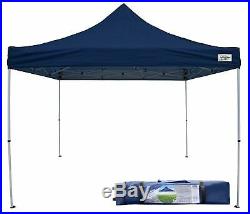 Navy 12x12 Outdoor Portable Canopy Tent Shelter Sun Shade Camping Beach Picnic