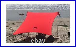 Neso Tents Beach Tent Sand Anchor Portable Canopy Sunshade Sporting Goods Red