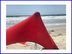 Neso Tents Beach Tent Sand Anchor Portable Canopy Sunshade Sporting Goods Red