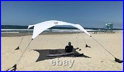 Neso Tents Gigante Beach Tent, 8ft Tall, 11 x 11ft, Biggest Portable Beach UPF