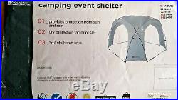 New 3 x 3m mountain warehouse camping event dome shelter White RRP £200