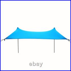New Beach Tent Sun Shelter Canopy With Sandbag Anchors Sun Shade Tent For Beach