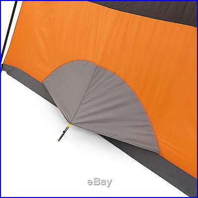 New Big Camping Tent 9 Person 2 Room 14' x 9' Family Sleeps Nine Camp Valley