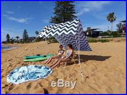 New Caribee Long Reef Beach Shade Polyester Aluminium Awning Sunscreen Shelter