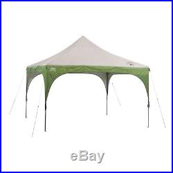 New Coleman Sun Shade Shelter Instant Fast Canopy 12X12 Straight 12' x 12' Beach