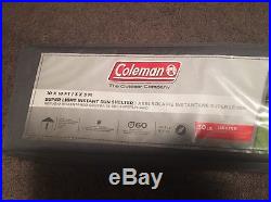 New Coleman Super Light Instant Sun Shelter 10X10 Ft UV Protection 50+ Free Ship