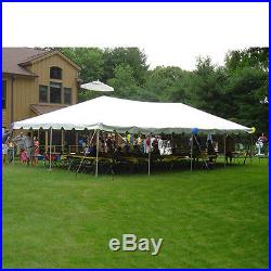 New Complete 20x40 Classic Frame Tent White Wedding Outdoor Party Event Tent