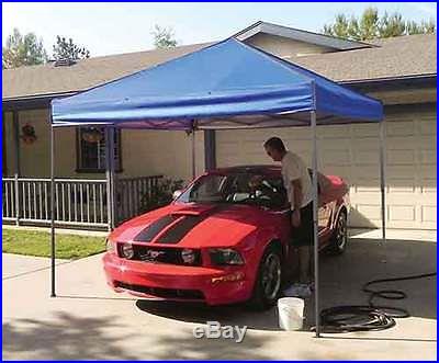 New EZ Pop Up Z Shade 10 x 10 Recreational Canopy Shelter Tent Vending Tailgate
