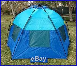 -New-EasyGo Products Instant Easy Up Beach Tent Sun Sport Shelter Camping