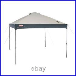 New Tent Straight Leg Instant Outdoor Canopy Shelter, 10 x 10, Tan & Black
