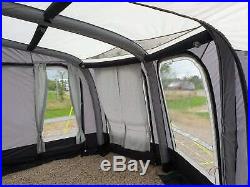 OLPRO View Caravan Awning 300 Porch Large Windows Panoramic Camping Outdoors