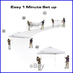 OZARK TRAIL 10x10 Instant CANOPY EZ Pop Up TENT, Instant OUTDOOR Shelter White