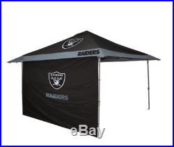 Oakland Raiders 12 x 12 Eaved Canopy Tailgate Party Tent NFL Team Pop Up