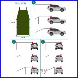 On-board Awning Awning Rainproof Sturdy And Wear-resistant Sunscreen New
