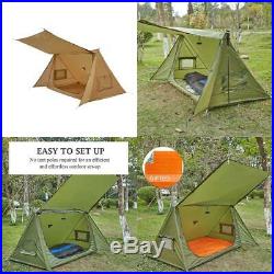OneTigris 4 Season Tent Ultralight Shelter for Bushcrafters & Survivalists Campi
