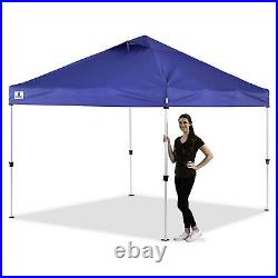 OneTouch 10 Foot x 10 Foot Instant Shade Canopy with Center Lock Technology, Blue