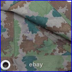 Original German military camouflage poncho tent vintage army shelter camping NEW