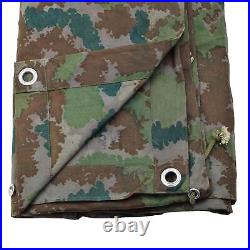 Original German military camouflage poncho tent vintage army shelter camping NEW