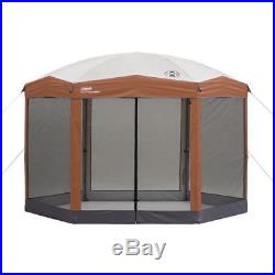 Outdoor 12ft Instant Screened House Portable Beach Canopy Picnic Gazebo Sun Tent