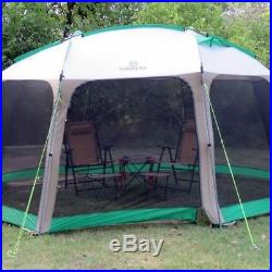 Outdoor 14x12 Deluxe Screen House Portable Beach Canopy Picnic Gazebo Sun Tent