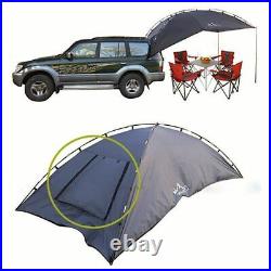Outdoor Camping Tent Folding Car Shelter Anti-uv Garden Fishing Waterproof Grey