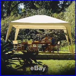 Outdoor Canopy Gazebo Shelter 12x10 Backyard Patio Furniture Shade Aluminum