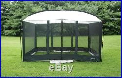 Outdoor Canopy Screen House Tent Shelter Steel Camping Yard Magnetic Door Gazebo