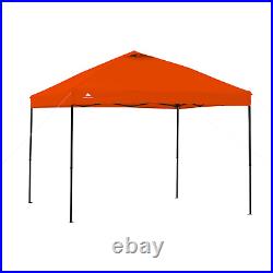 Outdoor Canopy Tent Shade Red 10' x 10' Camping Garden Backyard UV Protection